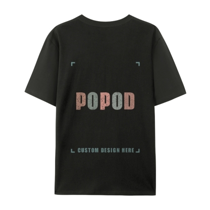 27 Colors Unisex Fit Classic Pure Cotton T-shirt Round Neck Short-sleeved Tee Super Soft Texture | 180g & 27-colour | PP0248
