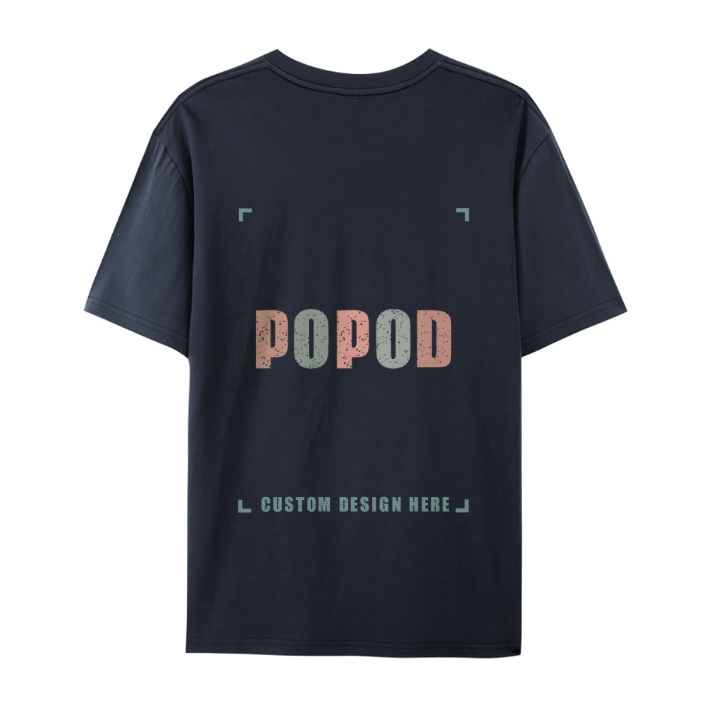 27 Colors Unisex Fit Classic Pure Cotton T-shirt Round Neck Short-sleeved Tee Super Soft Texture | 180g & 27-colour | PP0248