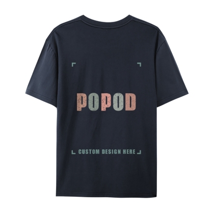 27 Colors Unisex Fit Classic Pure Cotton T-shirt Round Neck Short-sleeved Tee Super Soft Texture | 180g & 27-colour | PP0248