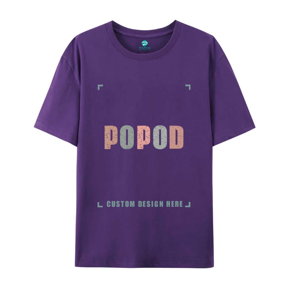 27 Colors Unisex Fit Classic Pure Cotton T-shirt Round Neck Short-sleeved Tee Super Soft Texture | 180g & 27-colour | PP0248