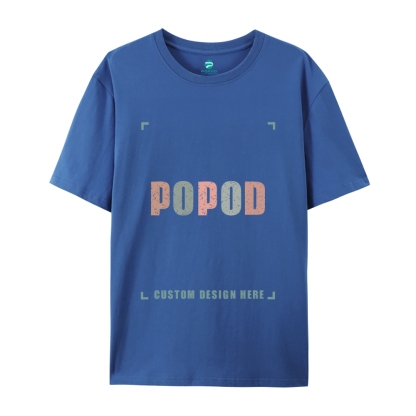 27 Colors Unisex Fit Classic Pure Cotton T-shirt Round Neck Short-sleeved Tee Super Soft Texture | 180g & 27-colour | PP0248