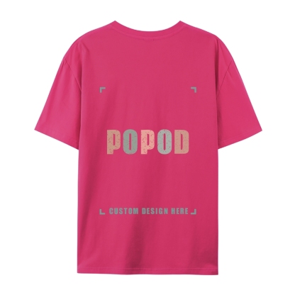27 Colors Unisex Fit Classic Pure Cotton T-shirt Round Neck Short-sleeved Tee Super Soft Texture | 180g & 27-colour | PP0248