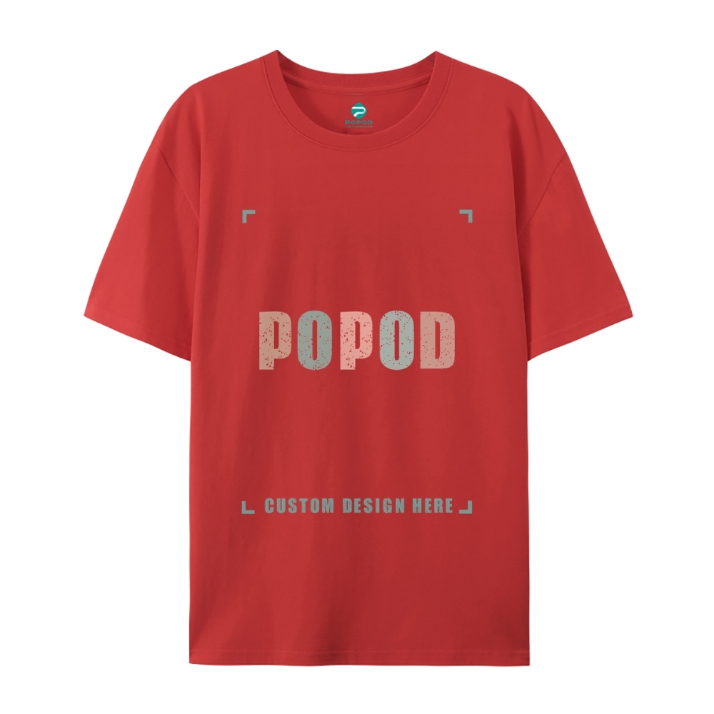 27 Colors Unisex Fit Classic Pure Cotton T-shirt Round Neck Short-sleeved Tee Super Soft Texture | 180g & 27-colour | PP0248