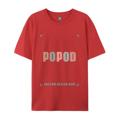 27 Colors Unisex Fit Classic Pure Cotton T-shirt Round Neck Short-sleeved Tee Super Soft Texture | 180g & 27-colour | PP0248
