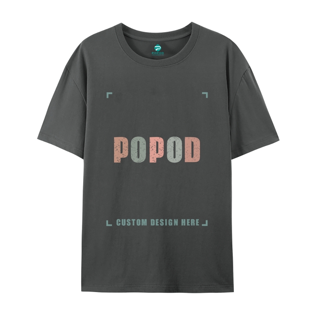 27 Colors Unisex Fit Classic Pure Cotton T-shirt Round Neck Short-sleeved Tee Super Soft Texture | 180g & 27-colour | PP0248