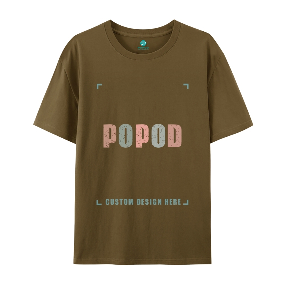 27 Colors Unisex Fit Classic Pure Cotton T-shirt Round Neck Short-sleeved Tee Super Soft Texture | 180g & 27-colour | PP0248