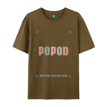 27 Colors Unisex Fit Classic Pure Cotton T-shirt Round Neck Short-sleeved Tee Super Soft Texture | 180g & 27-colour | PP0248