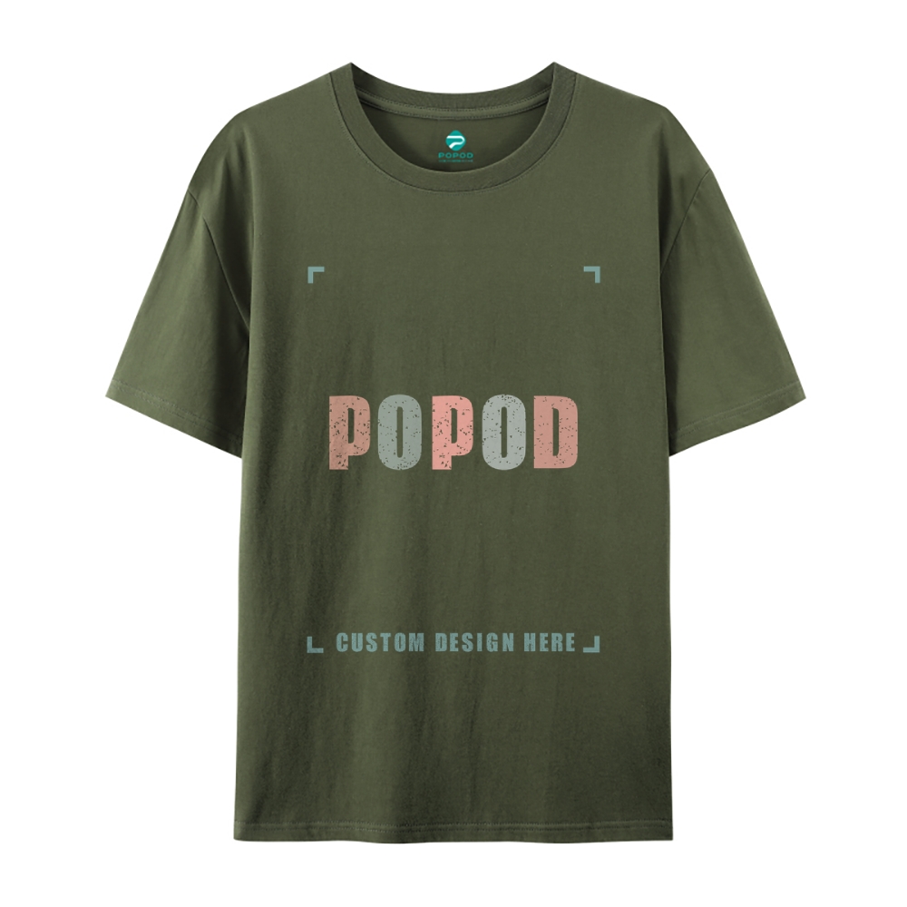 27 Colors Unisex Fit Classic Pure Cotton T-shirt Round Neck Short-sleeved Tee Super Soft Texture | 180g & 27-colour | PP0248