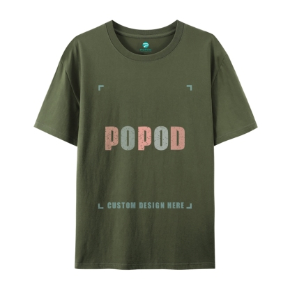 27 Colors Unisex Fit Classic Pure Cotton T-shirt Round Neck Short-sleeved Tee Super Soft Texture | 180g & 27-colour | PP0248
