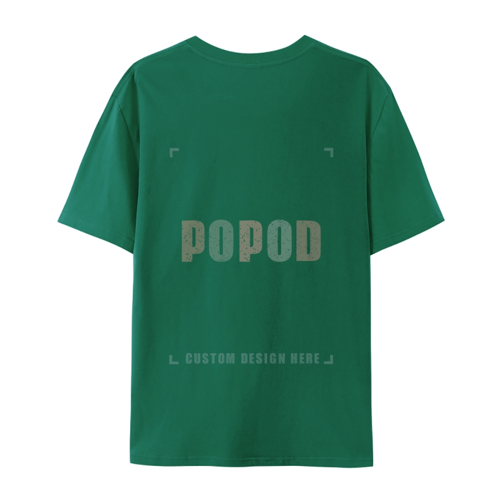 27 Colors Unisex Fit Classic Pure Cotton T-shirt Round Neck Short-sleeved Tee Super Soft Texture | 180g & 27-colour | PP0248