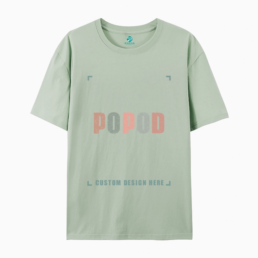 27 Colors Unisex Fit Classic Pure Cotton T-shirt Round Neck Short-slee