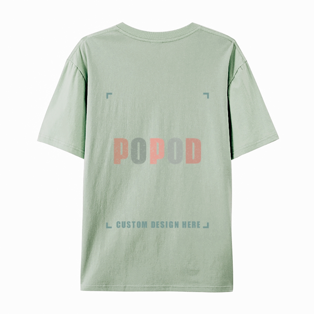 27 Colors Unisex Fit Classic Pure Cotton T-shirt Round Neck Short-sleeved Tee Super Soft Texture | 180g & 27-colour | PP0248