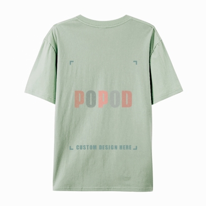 27 Colors Unisex Fit Classic Pure Cotton T-shirt Round Neck Short-sleeved Tee Super Soft Texture | 180g & 27-colour | PP0248
