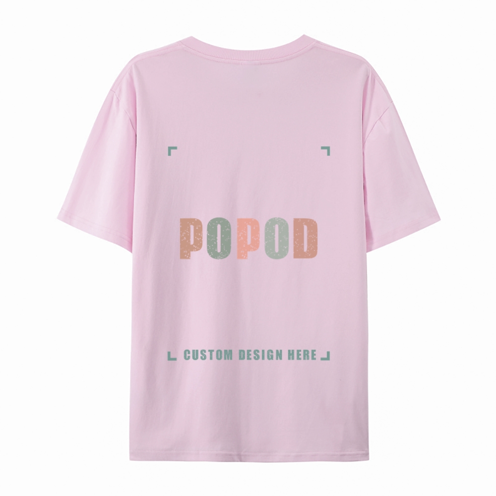27 Colors Unisex Fit Classic Pure Cotton T-shirt Round Neck Short-sleeved Tee Super Soft Texture | 180g & 27-colour | PP0248