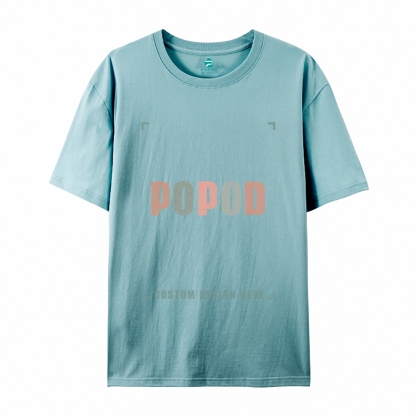 27 Colors Unisex Fit Classic Pure Cotton T-shirt Round Neck Short-sleeved Tee Super Soft Texture | 180g & 27-colour | PP0248
