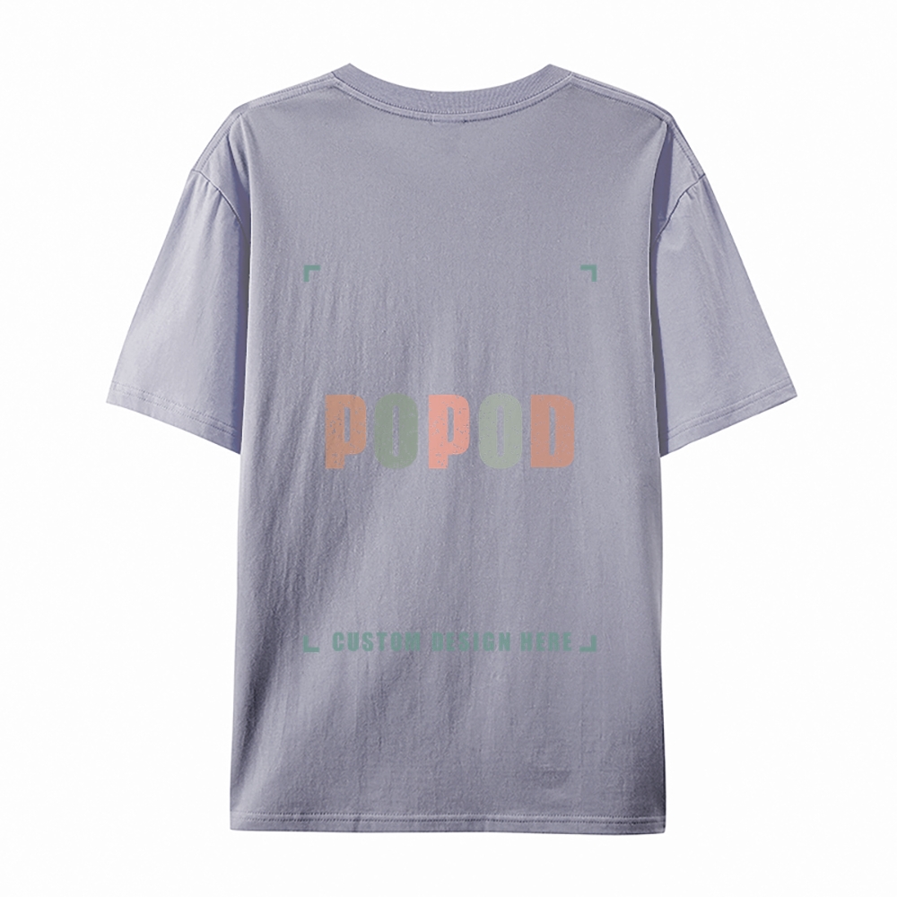 27 Colors Unisex Fit Classic Pure Cotton T-shirt Round Neck Short-sleeved Tee Super Soft Texture | 180g & 27-colour | PP0248