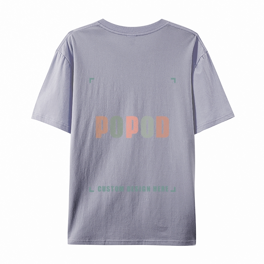 27 Colors Unisex Fit Classic Pure Cotton T-shirt Round Neck Short-sleeved Tee Super Soft Texture | 180g & 27-colour | PP0248