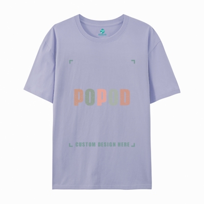 27 Colors Unisex Fit Classic Pure Cotton T-shirt Round Neck Short-sleeved Tee Super Soft Texture | 180g & 27-colour | PP0248