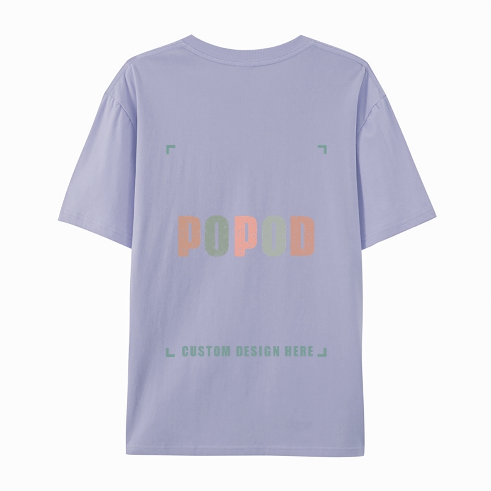 27 Colors Unisex Fit Classic Pure Cotton T-shirt Round Neck Short-sleeved Tee Super Soft Texture | 180g & 27-colour | PP0248