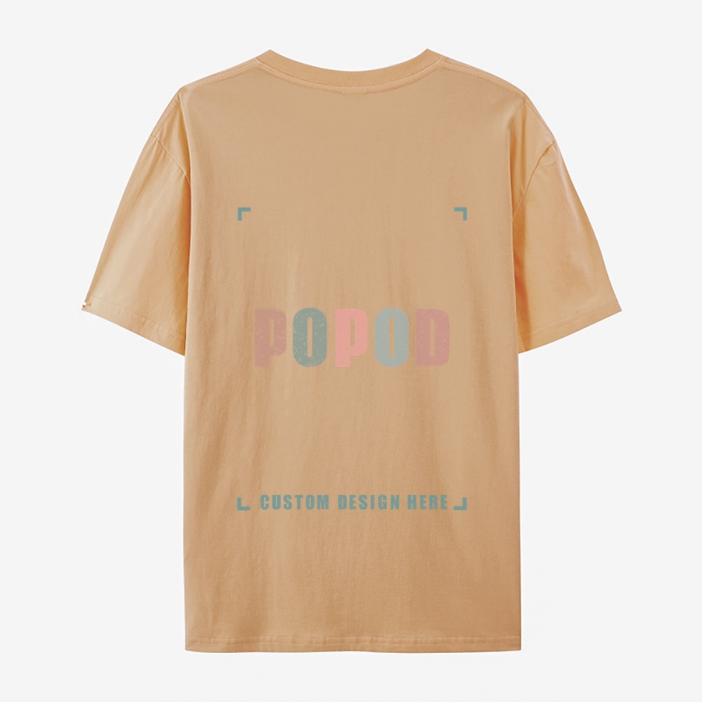 27 Colors Unisex Fit Classic Pure Cotton T-shirt Round Neck Short-sleeved Tee Super Soft Texture | 180g & 27-colour | PP0248