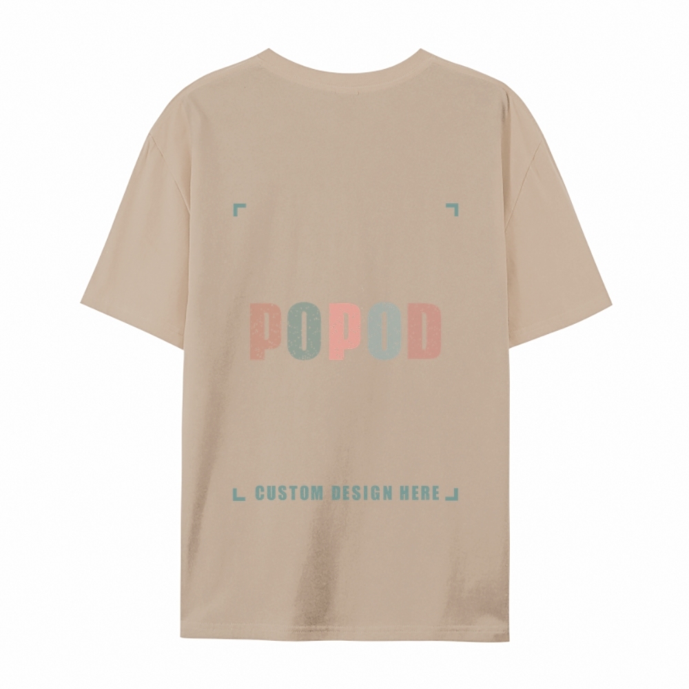 27 Colors Unisex Fit Classic Pure Cotton T-shirt Round Neck Short-sleeved Tee Super Soft Texture | 180g & 27-colour | PP0248