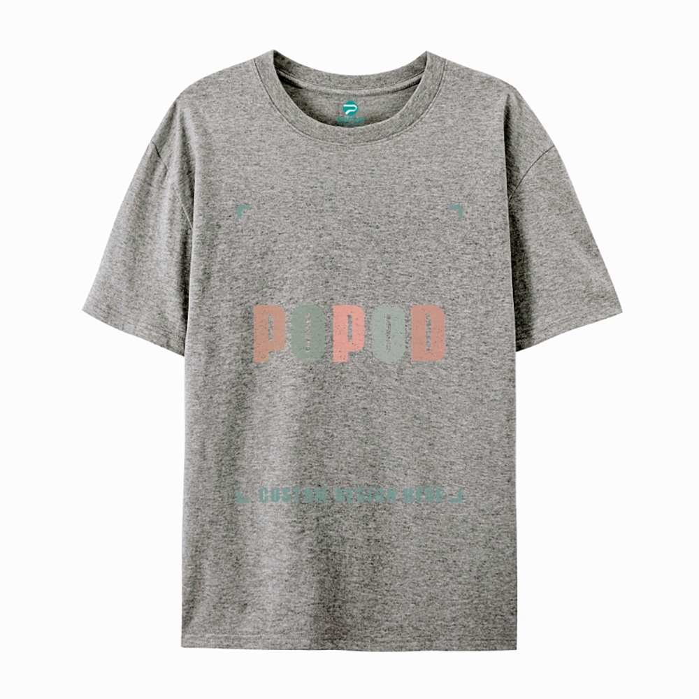 27 Colors Unisex Fit Classic Pure Cotton T-shirt Round Neck Short-sleeved Tee Super Soft Texture | 180g & 27-colour | PP0248