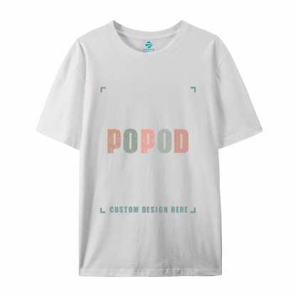 27 Colors Unisex Fit Classic Pure Cotton T-shirt Round Neck Short-sleeved Tee Super Soft Texture | 180g & 27-colour | PP0248