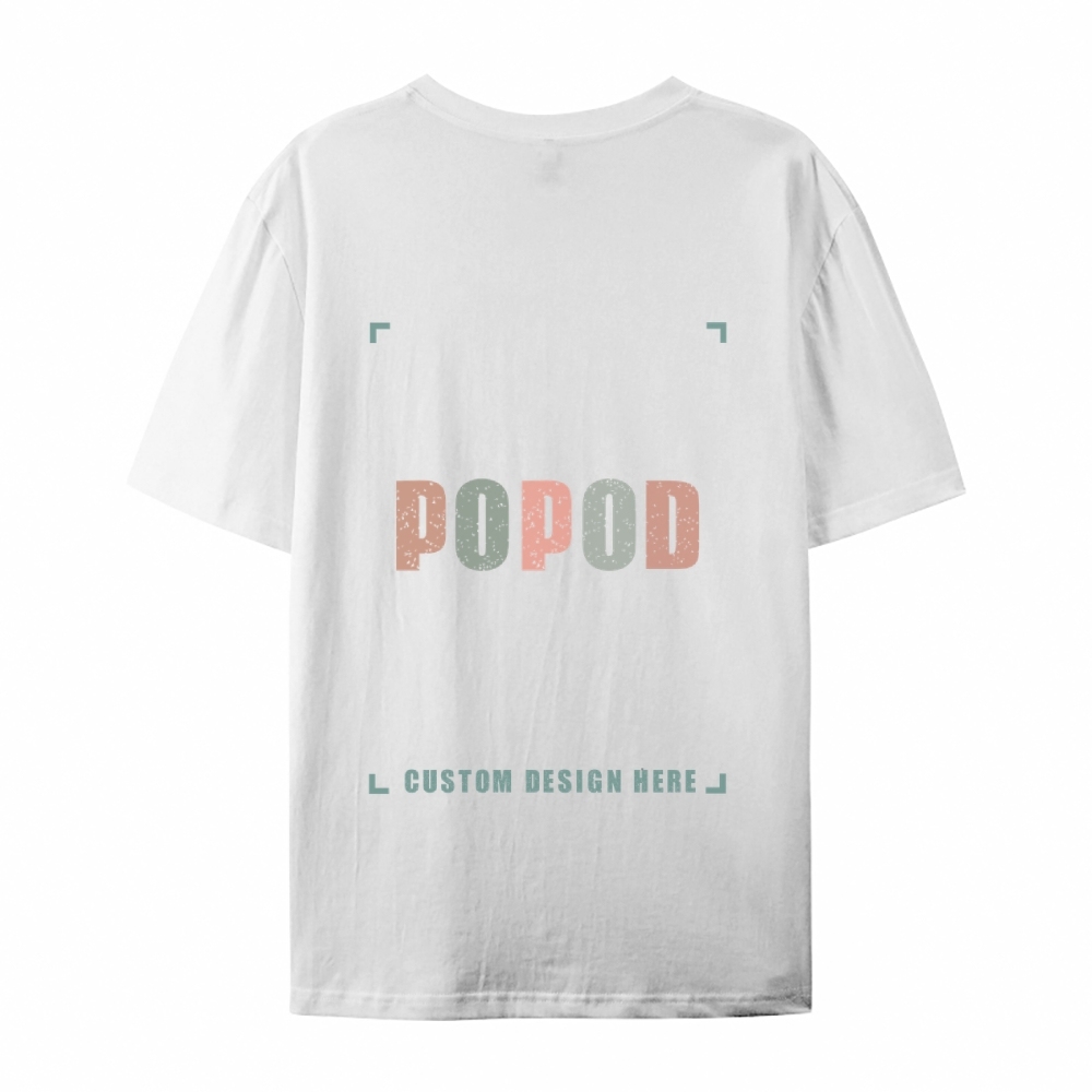 27 Colors Unisex Fit Classic Pure Cotton T-shirt Round Neck Short-sleeved Tee Super Soft Texture | 180g & 27-colour | PP0248