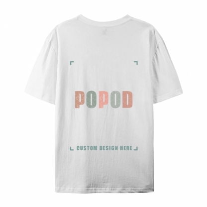 27 Colors Unisex Fit Classic Pure Cotton T-shirt Round Neck Short-sleeved Tee Super Soft Texture | 180g & 27-colour | PP0248