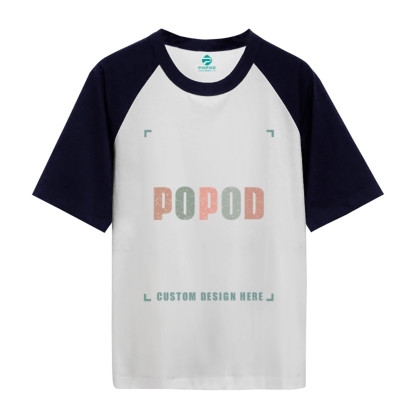 5 Colors Unisex Fit Classic Retro Style T-shirt Pure Cotton Round Neck Short-sleeved Tee Super Soft Texture | 220g & 5-colour | PP0235