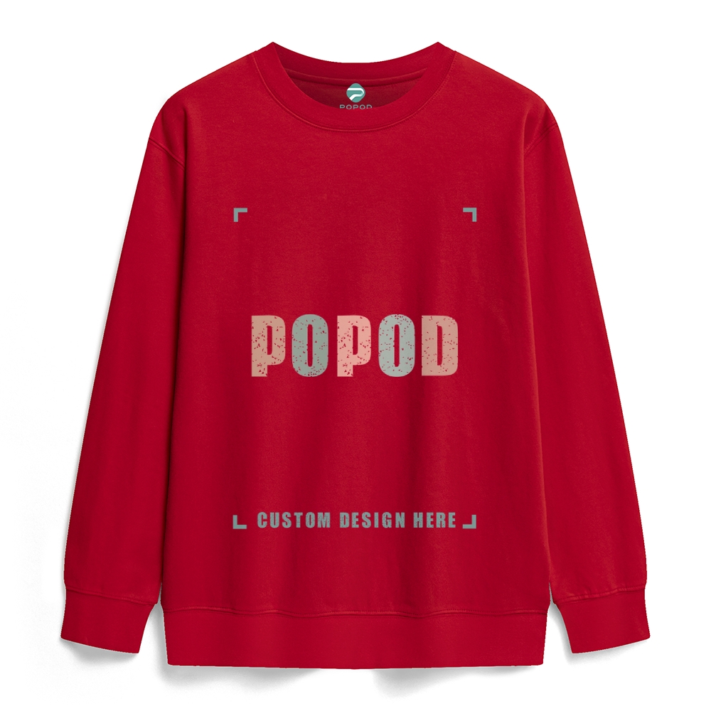 22 Colors Unisex Fit Classic Healthy Round Neck Sweatshirt Super Soft