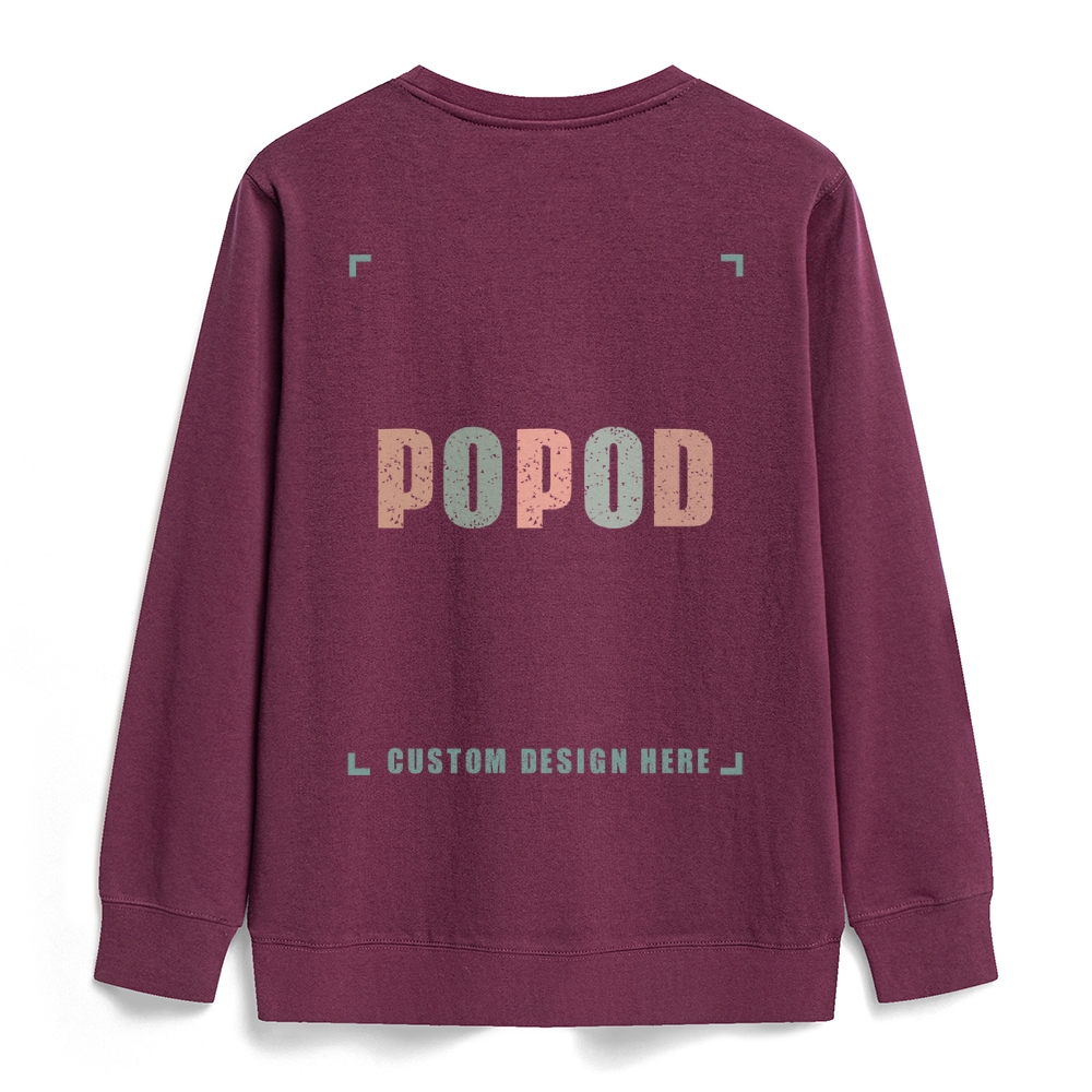 22 Colors Unisex Fit Classic Healthy Round Neck Sweatshirt Super Soft Texture | 300g & 22-colour | PP0746