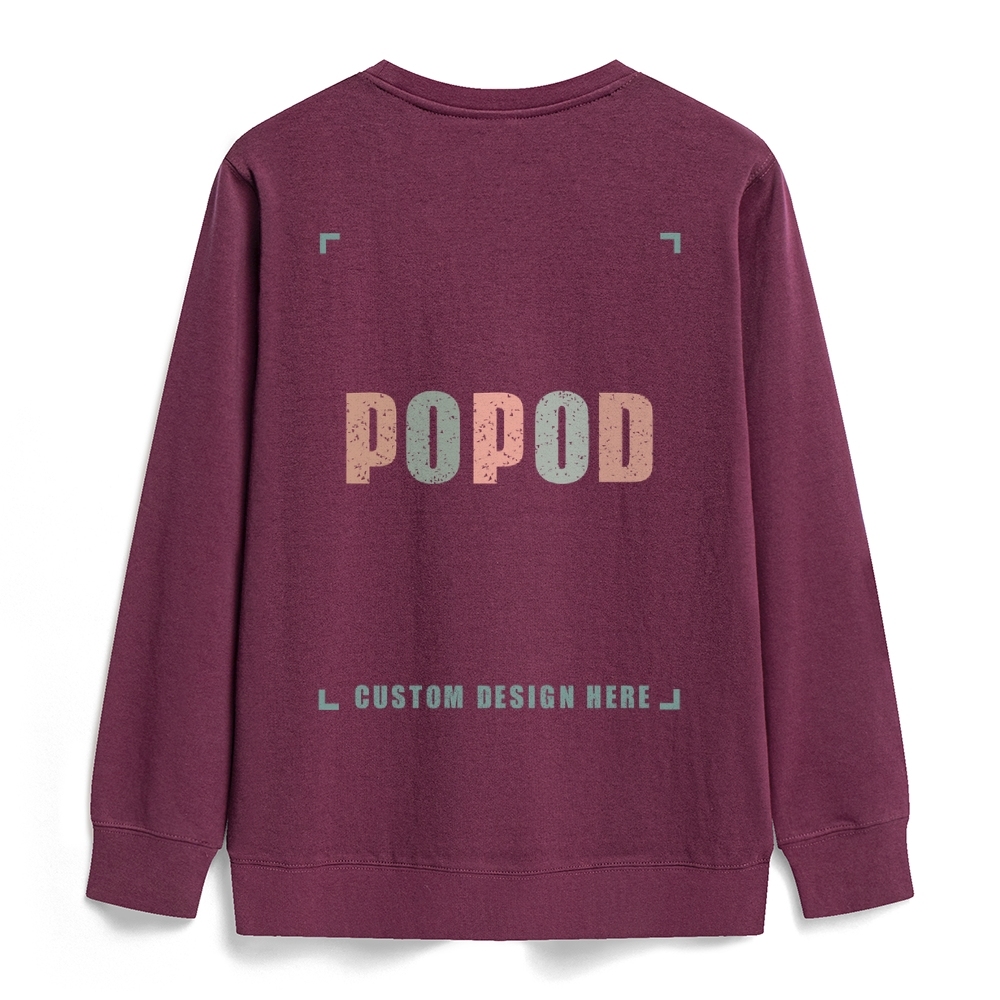 22 Colors Unisex Fit Classic Healthy Round Neck Sweatshirt Super Soft Texture | 300g & 22-colour | PP0746