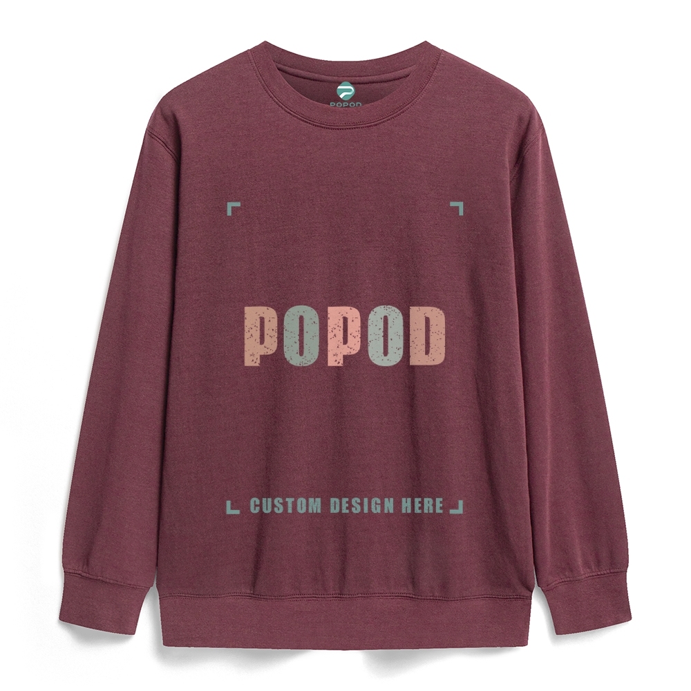 22 Colors Unisex Fit Classic Healthy Round Neck Sweatshirt Super Soft Texture | 300g & 22-colour | PP0746