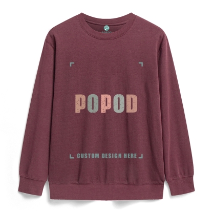 22 Colors Unisex Fit Classic Healthy Round Neck Sweatshirt Super Soft Texture | 300g & 22-colour | PP0746