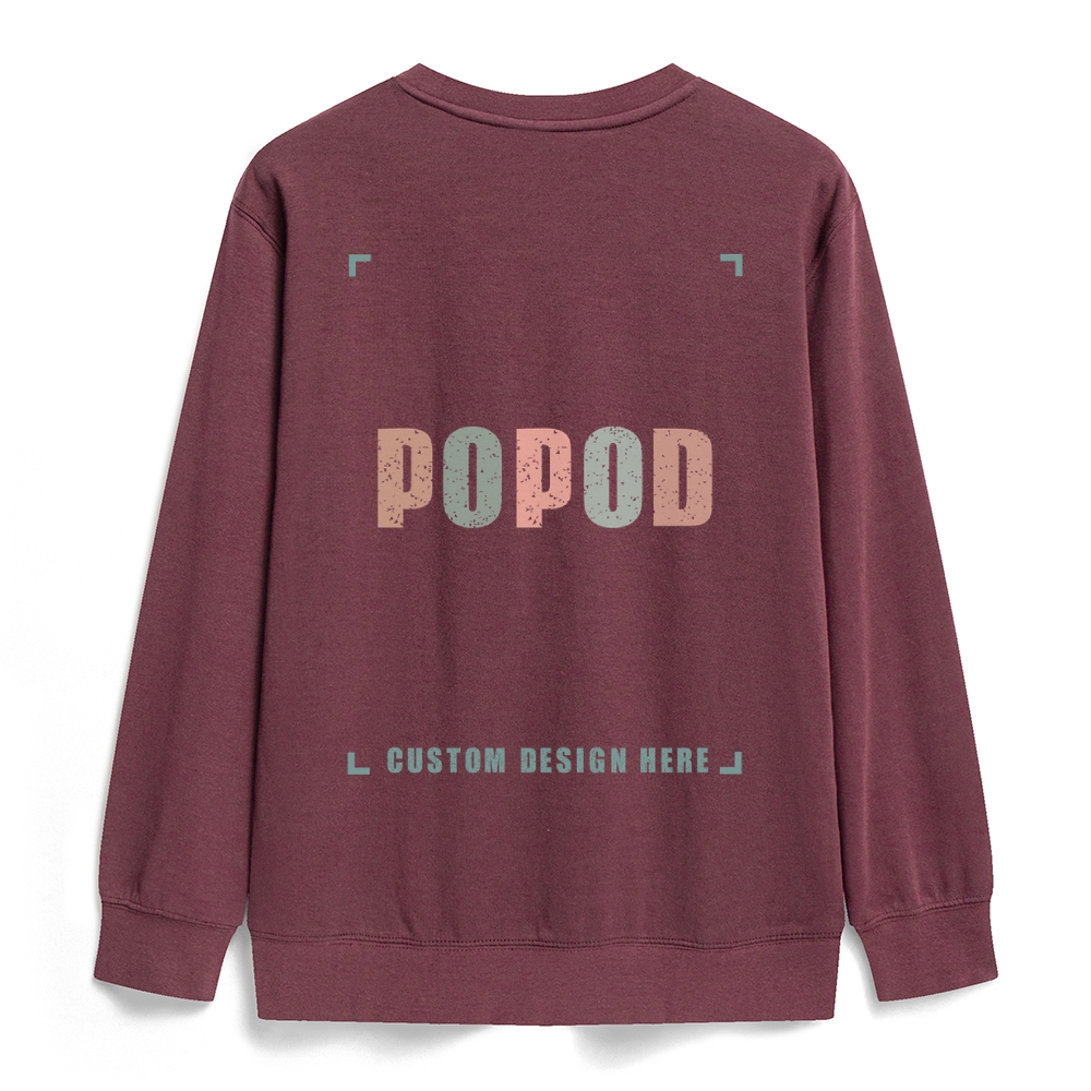 22 Colors Unisex Fit Classic Healthy Round Neck Sweatshirt Super Soft Texture | 300g & 22-colour | PP0746