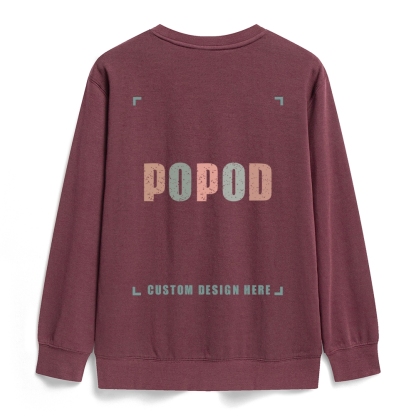 22 Colors Unisex Fit Classic Healthy Round Neck Sweatshirt Super Soft Texture | 300g & 22-colour | PP0746