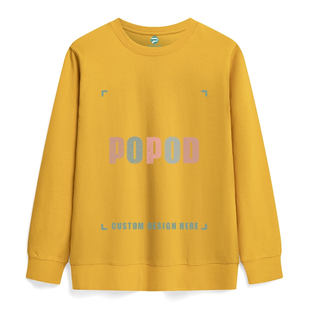 22 Colors Unisex Fit Classic Healthy Round Neck Sweatshirt Super Soft Texture | 300g & 22-colour | PP0746