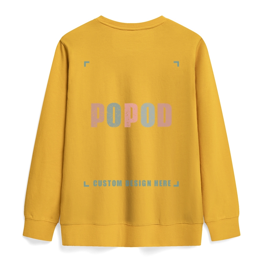 22 Colors Unisex Fit Classic Healthy Round Neck Sweatshirt Super Soft Texture | 300g & 22-colour | PP0746