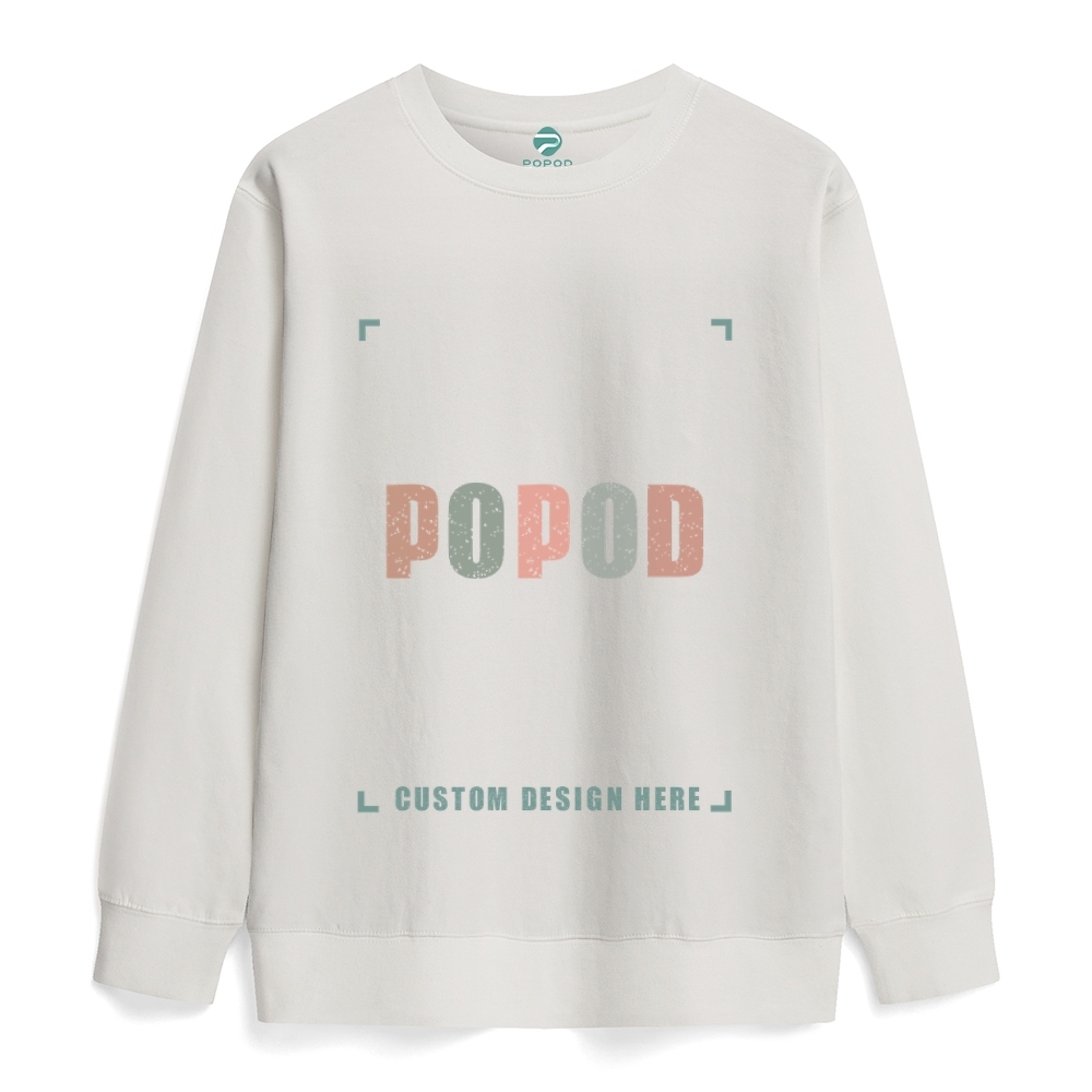 22 Colors Unisex Fit Classic Healthy Round Neck Sweatshirt Super Soft