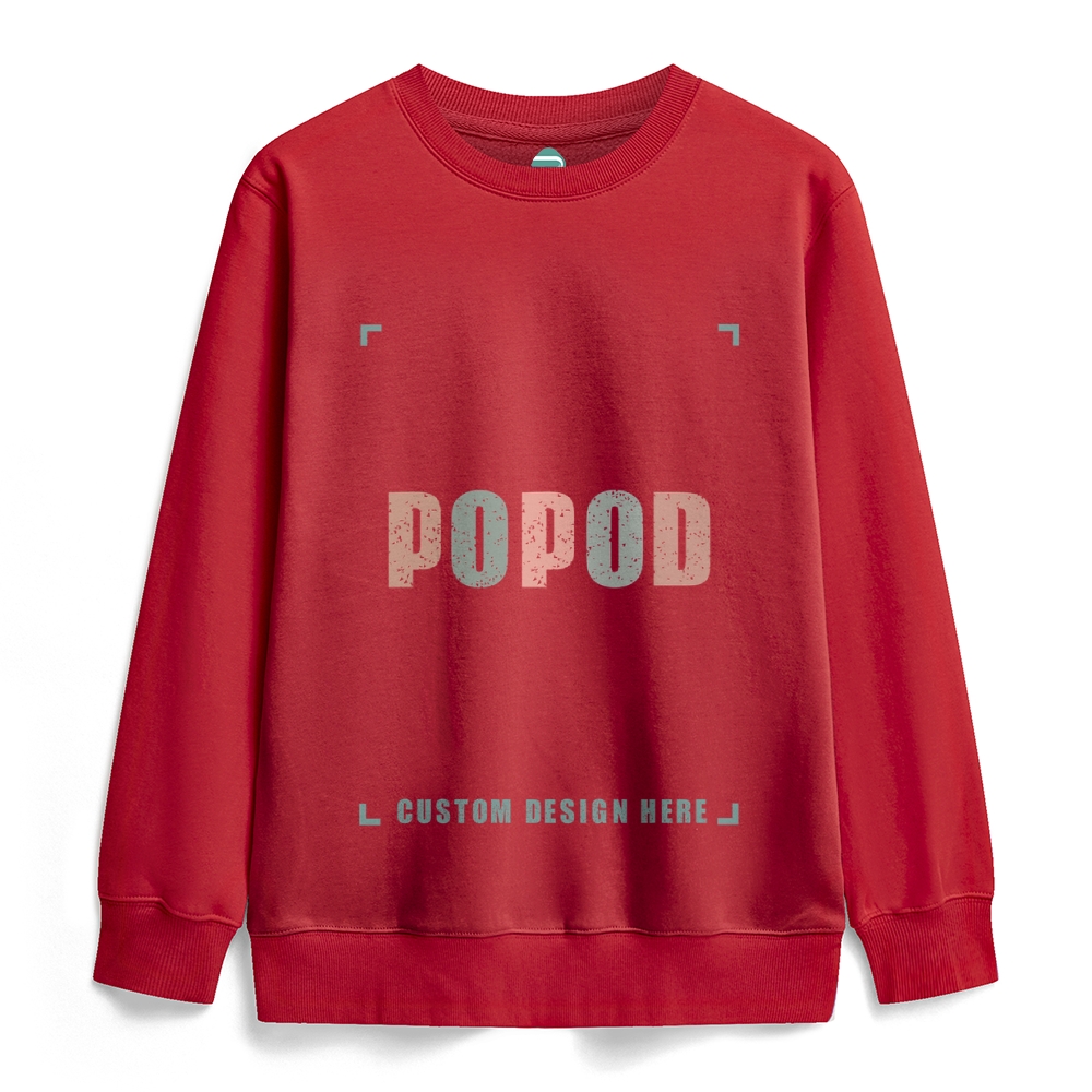 18 Colors Unisex Fit Polar Fleece Round Neck Sweatshirt Super Soft Texture | 350g & 18-colour | PP0741