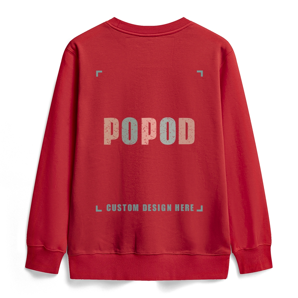 18 Colors Unisex Fit Polar Fleece Round Neck Sweatshirt Super Soft Texture | 350g & 18-colour | PP0741