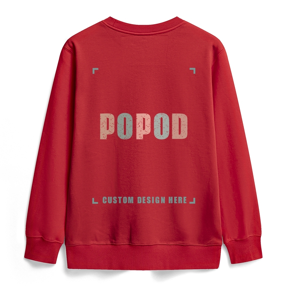 18 Colors Unisex Fit Polar Fleece Round Neck Sweatshirt Super Soft Texture | 350g & 18-colour | PP0741