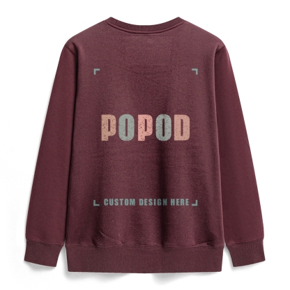 18 Colors Unisex Fit Polar Fleece Round Neck Sweatshirt Super Soft Texture | 350g & 18-colour | PP0741