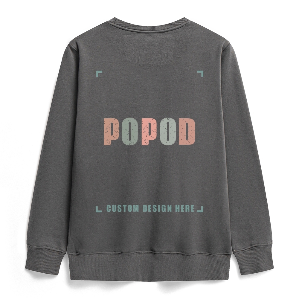 18 Colors Unisex Fit Polar Fleece Round Neck Sweatshirt Super Soft Texture | 350g & 18-colour | PP0741