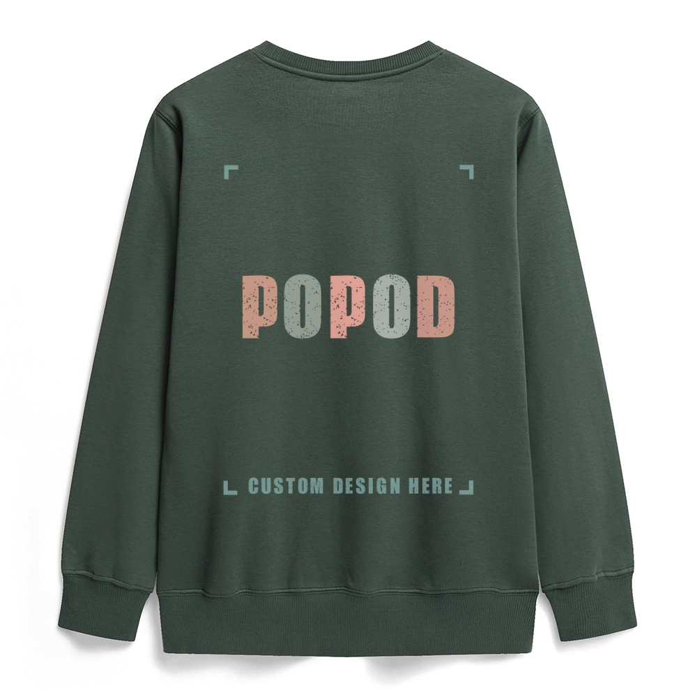 18 Colors Unisex Fit Polar Fleece Round Neck Sweatshirt Super Soft Texture | 350g & 18-colour | PP0741