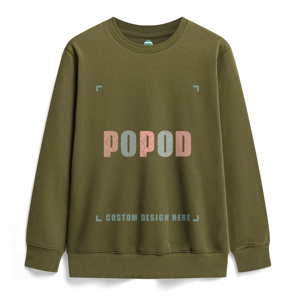 18 Colors Unisex Fit Polar Fleece Round Neck Sweatshirt Super Soft Texture | 350g & 18-colour | PP0741