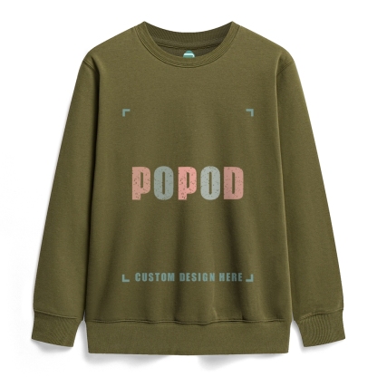 18 Colors Unisex Fit Polar Fleece Round Neck Sweatshirt Super Soft Texture | 350g & 18-colour | PP0741