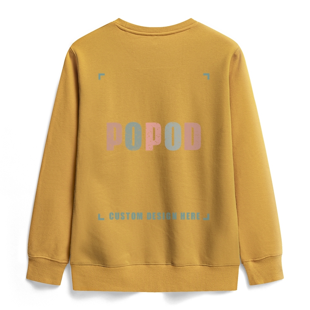 18 Colors Unisex Fit Polar Fleece Round Neck Sweatshirt Super Soft Texture | 350g & 18-colour | PP0741