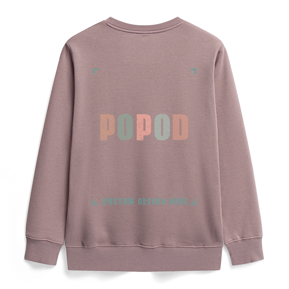 18 Colors Unisex Fit Polar Fleece Round Neck Sweatshirt Super Soft Texture | 350g & 18-colour | PP0741
